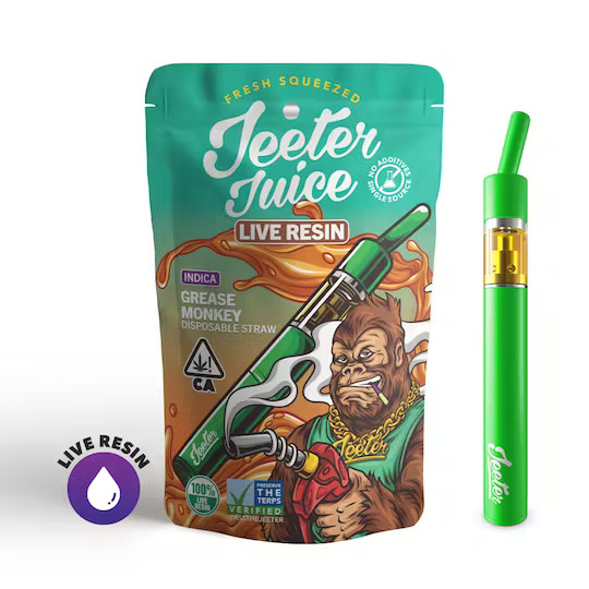Jeeter Juice Disposable Live Resin Straw – SFV OG