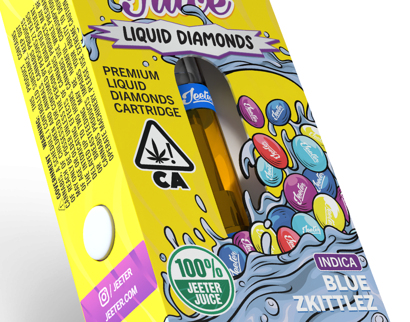 JEETER JUICE BLUE ZKITTLEZ – Liquid Diamonds Cartridge